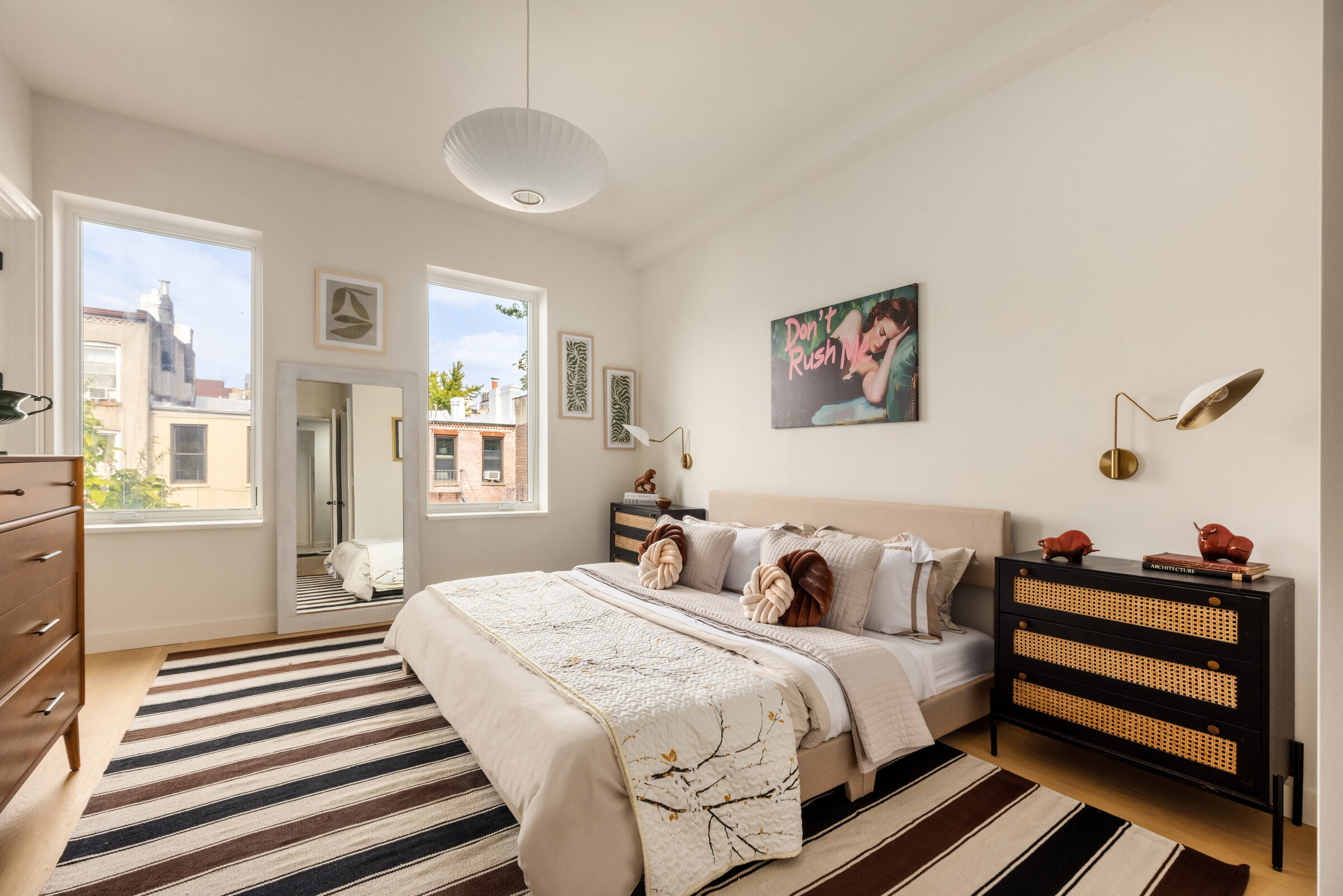 Bedroom with neighborhood views at 591 10th Street