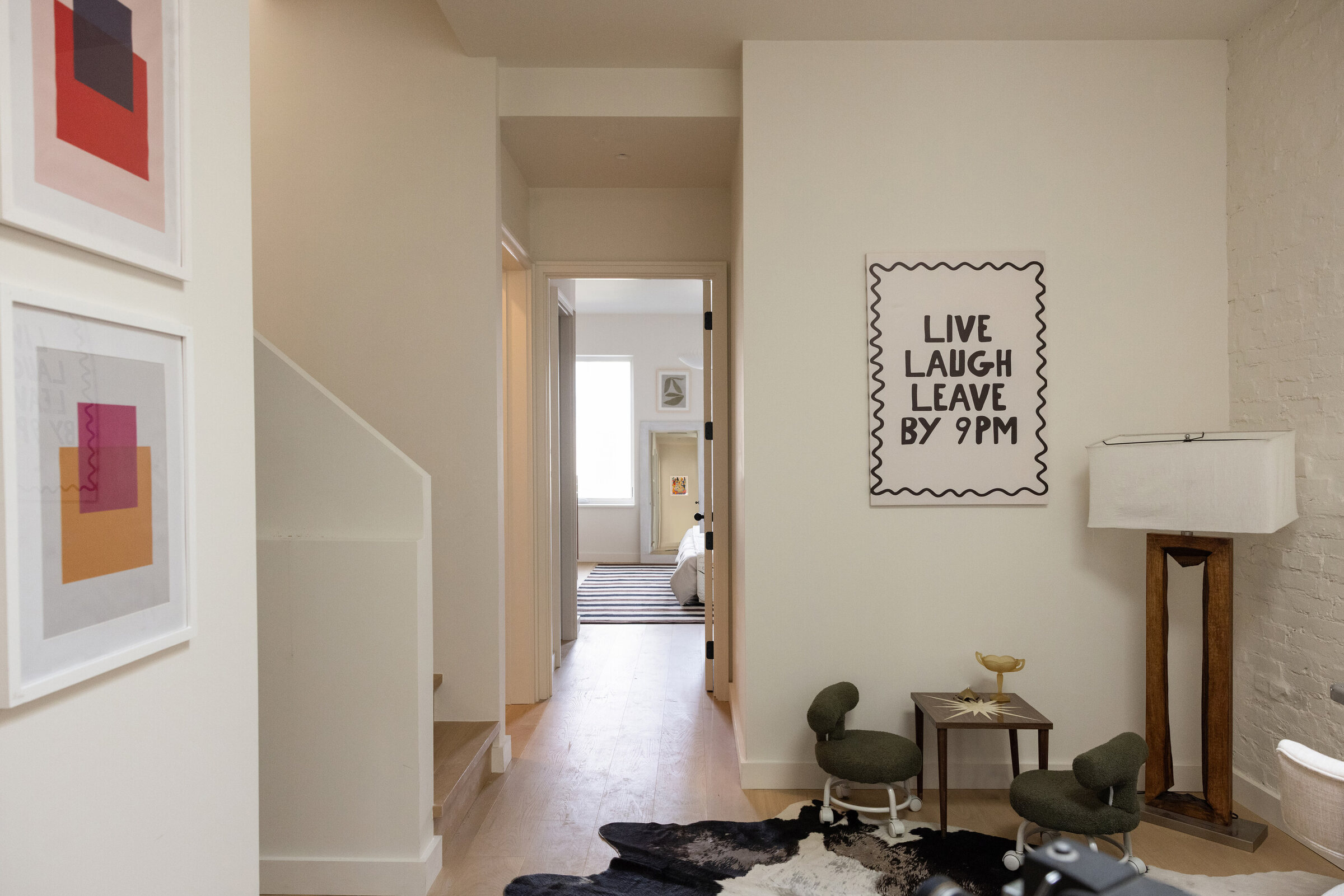 Hallway and stair at 591 10th Street