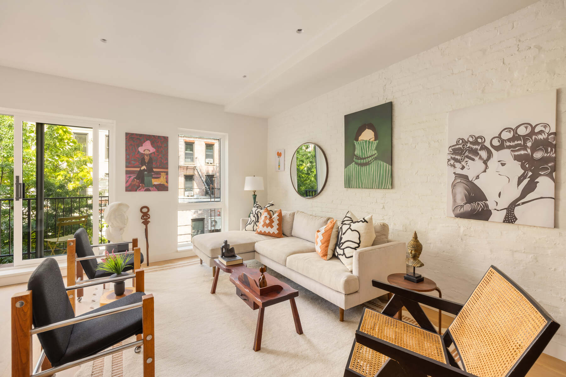 Living room with garden views at 591 10th Street